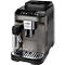 De'Longhi Machine à café automatique Magnifica Evo Milk ECAM290.81.TB, pour grains/poudre, jusqu'à 1,8 l/250 g, 7 touches de sélection directe, mousseur à lait, gris titane-noir