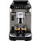 De'Longhi Machine à café automatique Magnifica Evo Milk ECAM290.81.TB, pour grains/poudre, jusqu'à 1,8 l/250 g, 7 touches de sélection directe, mousseur à lait, gris titane-noir