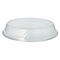 Deckel für Menüteller Papstar Circulware by Havel, Mehrweg, rund, mikrowellen- & spülmaschinengeeignet, recycelbar, Ø 227 x H 41 mm, PP, transparent, 12 Stück