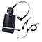 DECT-headset Sennheiser D 10 Phone, snoerloos/monogeluid, met telefoonadapter CEHS-AL01, 55 m bereik