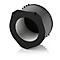 Deeltjesfilter voor luchtreiniger IDEAL AP 140 PRO, ronde vorm, verwisselbaar, zwart