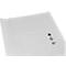 Deiss afvalzakken, 120 liter, gerecycled LDPE, scheurvast en veelzijdig, B 500+450 x H 1250 mm, transparant, 100 stuks