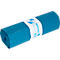 Deiss PREMIUM® afvalzakken, 140 liter, gerecycled LDPE, robuust &amp; scheurvast, blauw, B 700+200 x H 1100 mm, 60 µm, 200 stuks