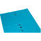Deiss PREMIUM® afvalzakken, robuust en veelzijdig, gerecycled LDPE, los, B 680+420 x H 1620 mm, 400 liter, blauw, 100 stuks