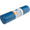 Deiss PREMIUM PLUS® afvalzakken, gerecycled LDPE, scheurvast, B 575 x H 1000 mm, 70 liter, 31 µm, blauw, 250 stuks