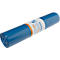 Deiss PREMIUM PLUS® afvalzakken, gerecycled LDPE, scheurvast, B 700 x H 1100 mm, 120 liter, 31 µm, blauw, 250 stuks