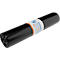 Deiss PREMIUM PLUS® afvalzakken, gerecycled LDPE, scheurvast, B 700 x H 1100 mm, 120 liter, 31 µm, zwart, 250 stuks