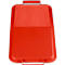 Deksel voor afvalbakken 60 liter, rood