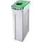 Deksel voor flesseninworp, voor Slim Jim® afvalcontainer, groen