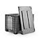 Deksel voor Noah transport- en stapelcontainers met een inhoud van 354 of 535 l, B 1200 x D 800 x H 70 mm, grijs