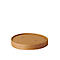 Deksels Papstar pure, voor soepbekers, Ø 115 mm, 25 st., composteerbaar, karton uit primaire vezels, bruin