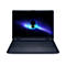 Dunkles Alienware Gaming-Notebook mit beleuchtetem Alien-Logo auf dem Bildschirm vor neutralem Hintergrund.