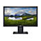 Schwarzer Dell Monitor mit Landschaftsbild.