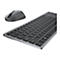Dell Multi-Device KM7120W - Tastatur-und-Maus-Set - Bluetooth, 2.4 GHz - Deutsch - für Latitude 3420, 5421, 5521; OptiPlex 3080, 5080, 70XX; Precision 3640, 7550; XPS 15 9510