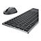Dell Multi-Device KM7120W - Tastatur-und-Maus-Set - kabellos - 2.4 GHz, Bluetooth 5.0 - GB - Titan Gray