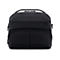 Schwarzer Laptop-Rucksack mit Dell-Logo, Details der Textur erkennbar, vor weißem Hintergrund.