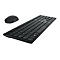 Dell Pro KM5221W - Tastatur-und-Maus-Set - QWERTY - US International - Schwarz