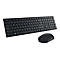 Dell Pro KM5221W - Tastatur-und-Maus-Set - QWERTY - US International - Schwarz