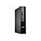 PC noir Dell avec ports et logo. L'avant comporte des prises casque, USB et plus.