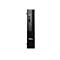Schwarzer Mini-PC mit mehreren Anschlüssen, darunter USB-C, Kopfhörer und USB.