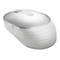 Dell Pro Premium kompakte Maus – MS7421W - Platinum Silver (silber) - Beidhändig - Optisch - RF Wireless + Bluetooth - 1600 DPI - Platin - Silber