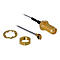 Delock - Antennenkabel - RP-SMA (M) zu I-PEX (M) - 20 cm - Koax - Schwarz