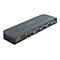 Delock DisplayPort 1.4 KVM Switch 8K 30 Hz with USB 3.0 and Audio - KVM-/Audio-/USB-Switch - 4 x KVM/Audio/USB - 1 lokaler Benutzer - Desktop