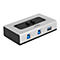 Delock Switch USB 3.0 2 port manual bidirectional - USB-Umschalter für die gemeinsame Nutzung von Peripheriegeräten - 2 Anschlüsse