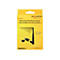 Gelbe Verpackung, schwarzer WLAN-Stick mit Antenne. Aufdruck: USB 2.0 Dual Band WLAN.