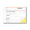 Demandes de congés SD045 sigel®, format A5 paysage, 2 x 40 feuilles, papier autocopiant
