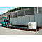 Depósito multifuncional plegable de PVC EB7, L 7000 x A 2500 x H 250 mm, 4375 l, para contenedores ISO 20".