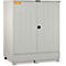 Dépôt de matières dangereuses CEMO 320, en acier, capacité de la cuve 320 l, verrouillable, L 1500 x P 1200 x H 1895 mm, pour 2 x 200 l/6 x 60 l