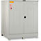 Dépôt de matières dangereuses CEMO 400, en acier, capacité du bac 400 l, verrouillable, L 1500 x P 1500 x H 1895 mm, pour 4 x 200 l/9 x 60 l