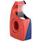 Dérouleur manuel pour ruban adhésif Easy Cut TESA, 33 m x 19 mm, rouge/bleu