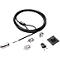 Desktopbeveiliging Kensington Desktop &amp; Peripherals Locking Kit 2.0, diefstalbeveiliging, vergrendelknop voor desktop-pc's, 2 adapters &amp; kabeloogje