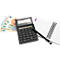 Desktopcalculator Twen Eco 12, 12-cijferig display op zonne-energie, EK, VK &amp; margeberekening.
