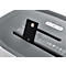 Destructeur de documents Dahle PaperSAFE® 240, coupe croisée 4 x 12 mm, P-4, 25 l, capacité de coupe 1-10 feuilles, avec rouleaux, gris