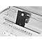 Destructeur de documents Dahle ShredMatic 90, coupe croisée 4 x 12 mm, P-4, 23 l, capacité de coupe 10 feuilles, L 367 x P 263 x H 506 mm