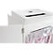Destructeur de documents HSM Pure 740 max, niveau de sécurité 4, coupe en particules de 1,9 x 15 mm, 15 feuilles, blanc