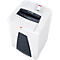 Destructeur de documents HSM SECURIO P40i, niveau de sécurité 4, coupe en particules de 4,5 x 30 mm, 36 feuilles, destructeur de CD, blanc