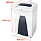 Destructeur de documents HSM SECURIO P40i, niveau de sécurité 4, coupe en particules de 4,5 x 30 mm, 36 feuilles, destructeur de CD, blanc