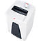 Destructeur de documents HSM SECURIO P40i, niveau de sécurité 5, coupe en particules de 1,9 x 15 mm, déchiquetage de CD, 21 feuilles, blanc