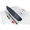 Destructeur de documents HSM SECURIO P44i, niveau de sécurité 4, coupe en particules de 3,9 x 40 mm, 45 feuilles, blanc