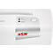 Destructeur de documents HSM Shredstar S10, niveau de sécurité 2, coupe en bandelettes de 6 mm, 10 feuilles, blanc