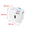 Destructeur de documents HSM shredstar X8, niveau de sécurité 4, coupe en particules de 4,5 x 30 mm, 8 feuilles, blanc