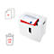 Destructeur de documents HSM shredstar X8, niveau de sécurité 4, coupe en particules de 4,5 x 30 mm, 8 feuilles, blanc