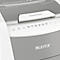 Destructeur de documents Leitz IQ Autofeed Office 300 P5, entièrement automatique, coupe micro 2 x 15 mm, 60 l, capacité de coupe 300 feuilles, avec rouleaux, blanc