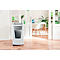 Destructeur de documents Leitz IQ Autofeed Office Pro 600 P4, entièrement automatique, coupe croisée 4 x 36 mm, 110 l, capacité de coupe 600 feuilles, avec rouleaux, blanc