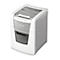 Destructeur de documents Leitz IQ Autofeed Small Office 100 P4, entièrement automatique, coupe croisée 4 x 30 mm, 34 l, capacité de coupe 100 feuilles, blanc