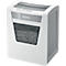 Destructeur de documents Leitz IQ P-5, 10 feuilles 80 g/m², corbeille de 23 l, contrôle tactile, silencieux blanc